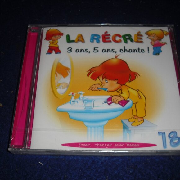 La Recre #18, 3 ans, 5 ans, chante by Christine Fontane CD 2003 French CD - Picture 1 of 2